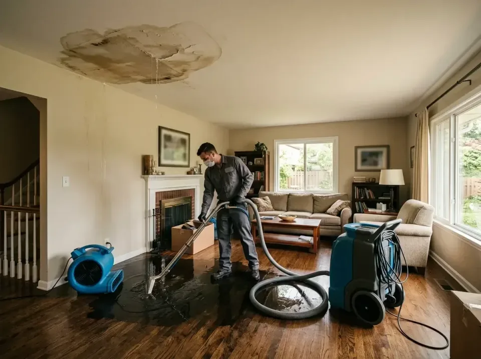 attic-pipe-burst-ceiling-drip-008 — frequently asked questions, Water Damage Restoration & Carpet Care in Sumner, WA